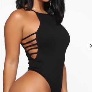 A Night With You Seamless Bodysuit - Black